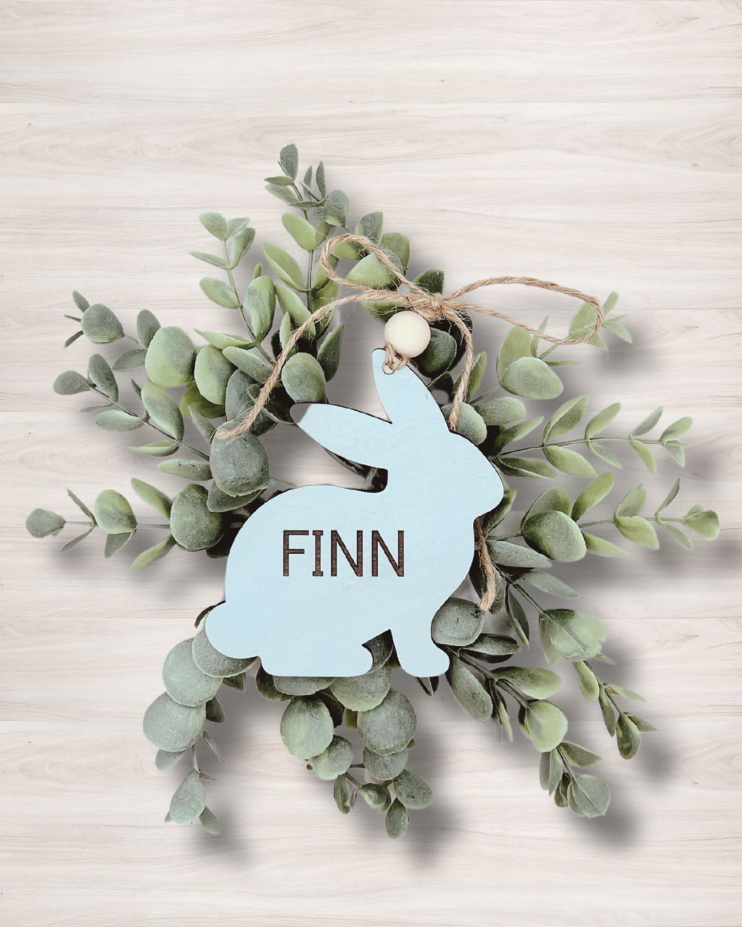 Personalized Easter Bunny Tags