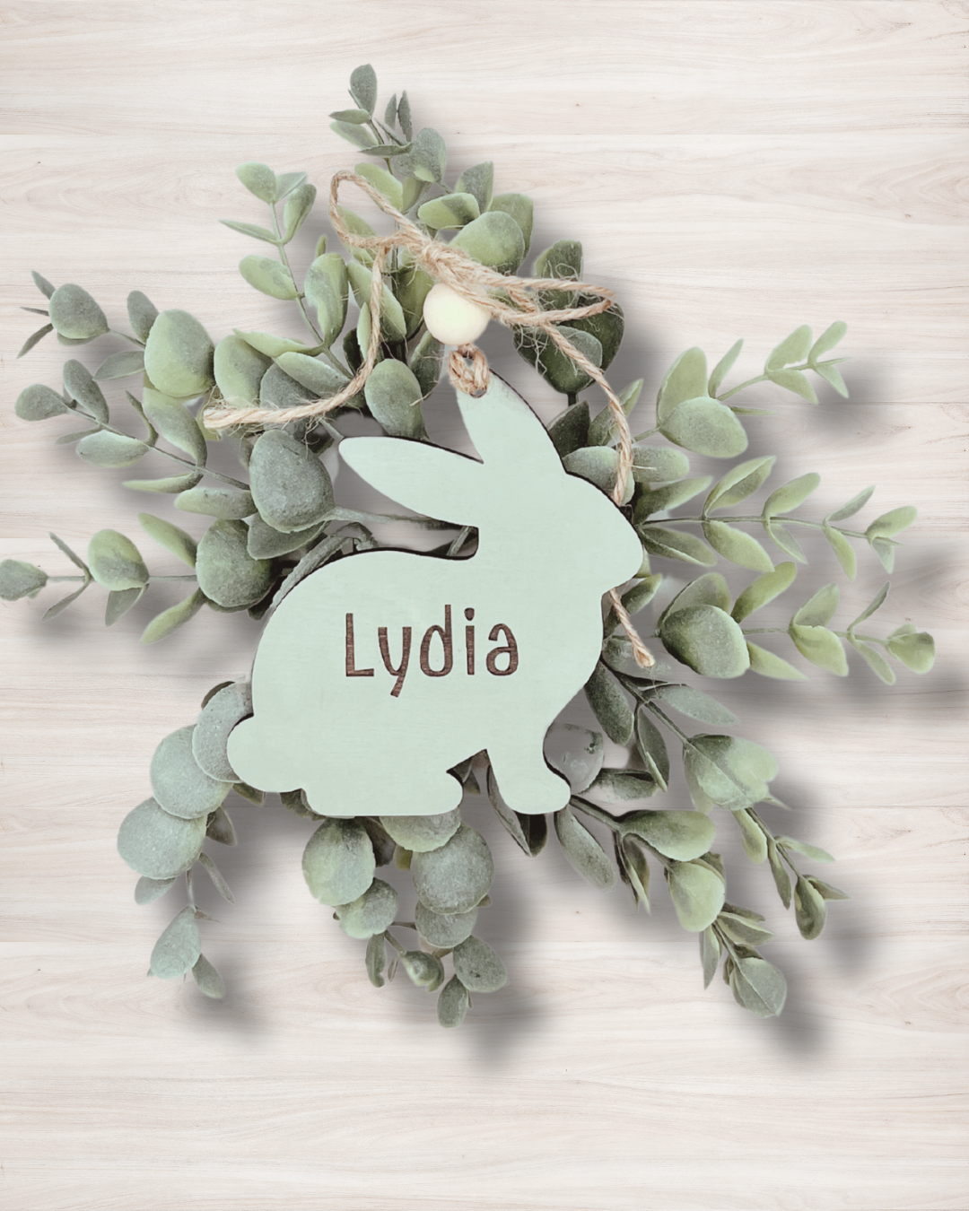 Personalized Easter Bunny Tags