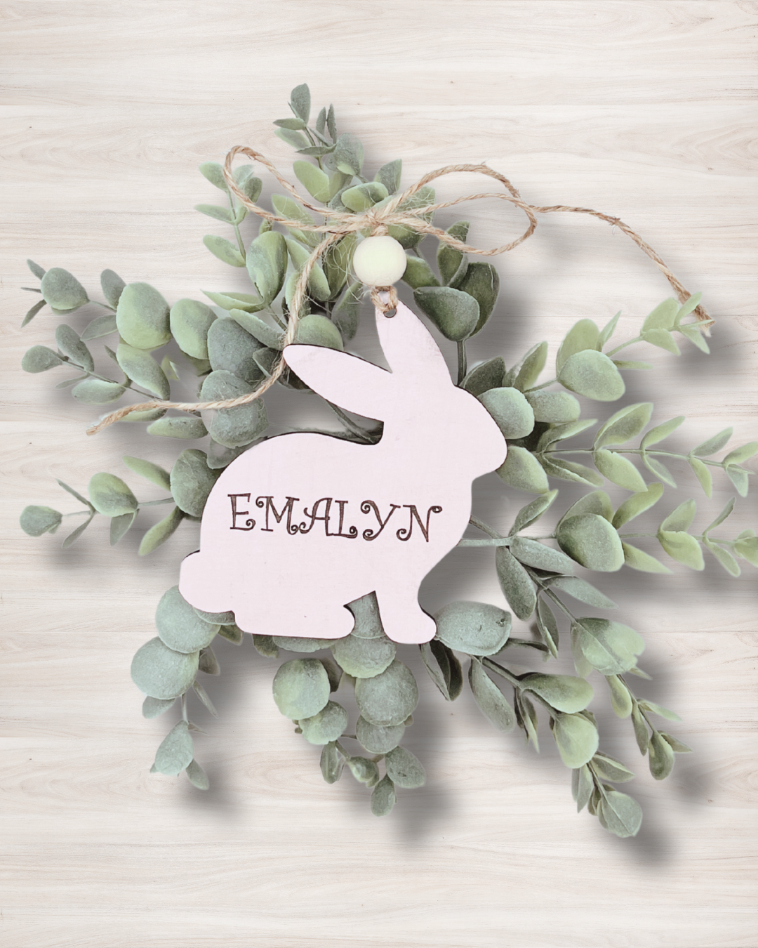 Personalized Easter Bunny Tags