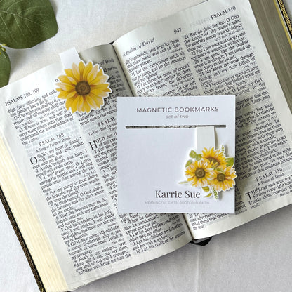 Hope Still Blooms Magnetic Bookmarks | Set of Two