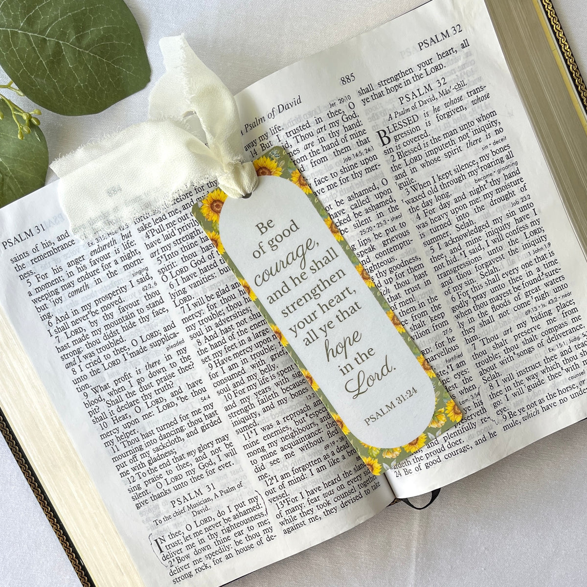 Hope Still Blooms Scripture Bookmark | Christian Bookmark