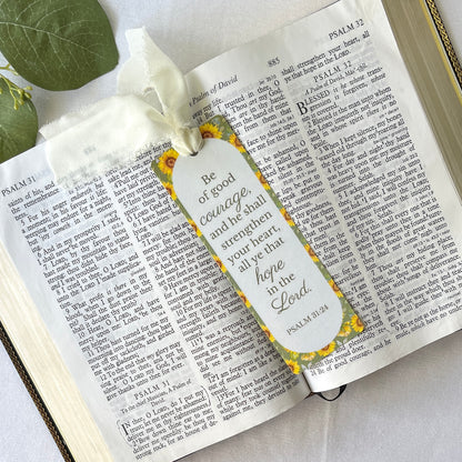 Hope Still Blooms Scripture Bookmark | Christian Bookmark
