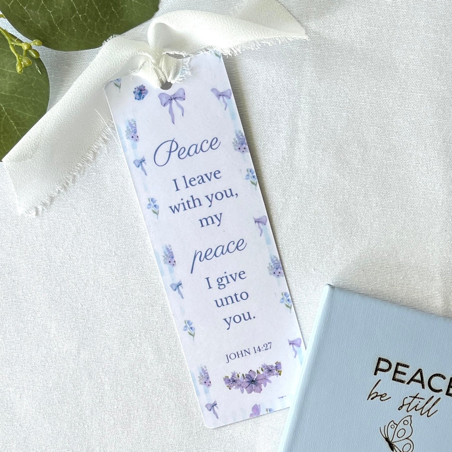 Peace Be Still Scripture Bookmark | Christian Bookmark