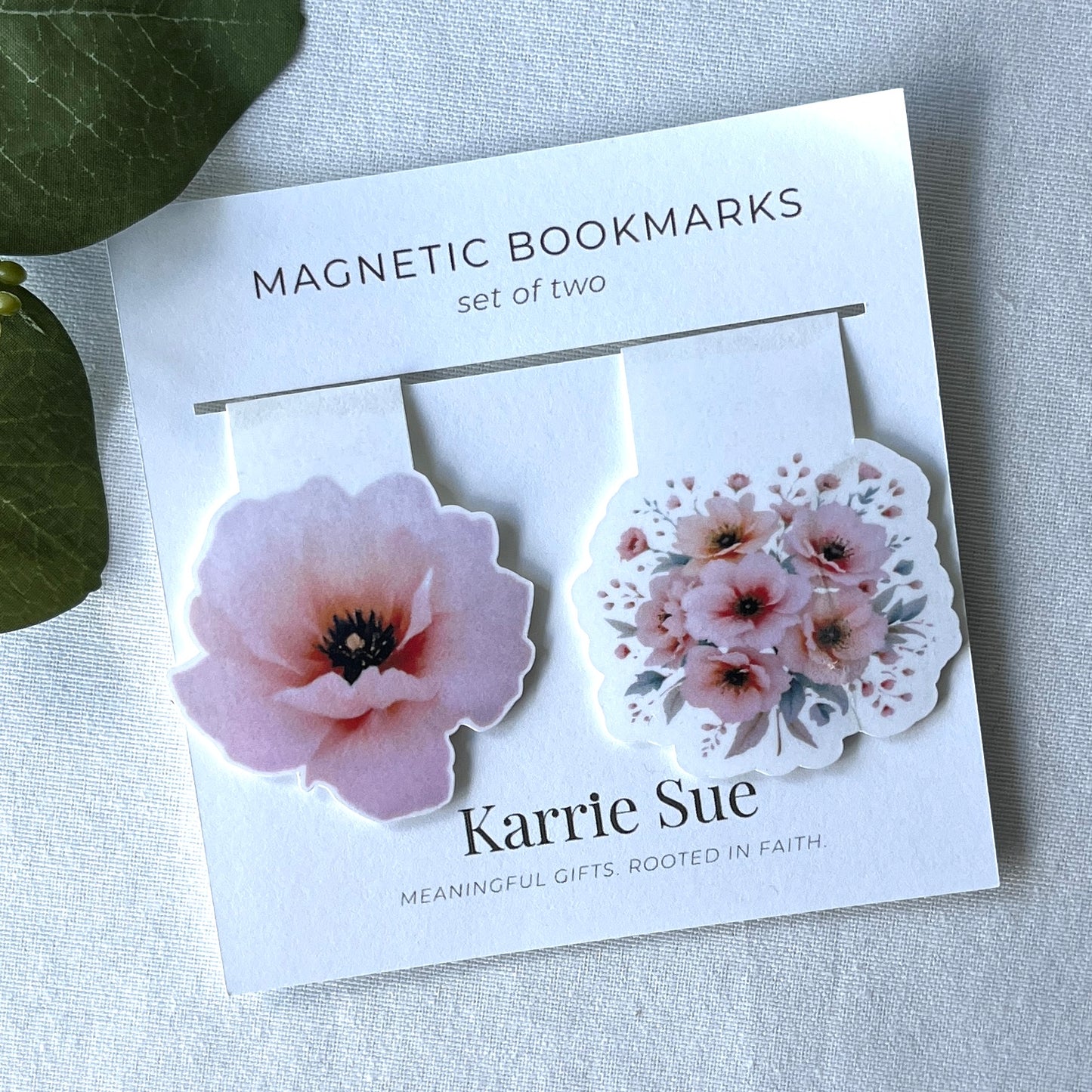 Loved Beyond Measure Magnetic Bookmarks | Set of Two