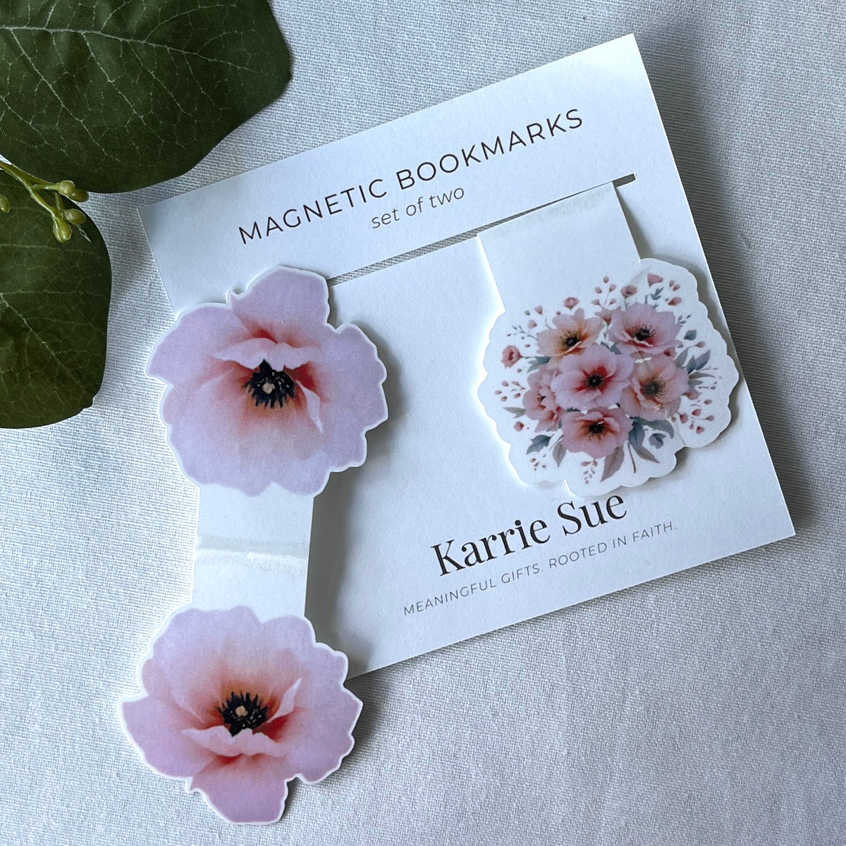 Loved Beyond Measure Magnetic Bookmarks | Set of Two