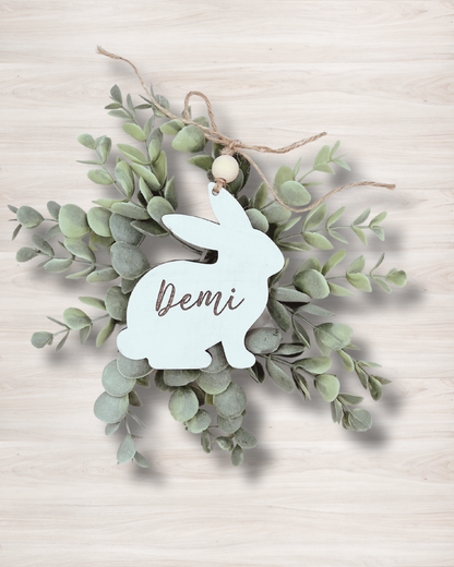 Personalized Easter Bunny Tags