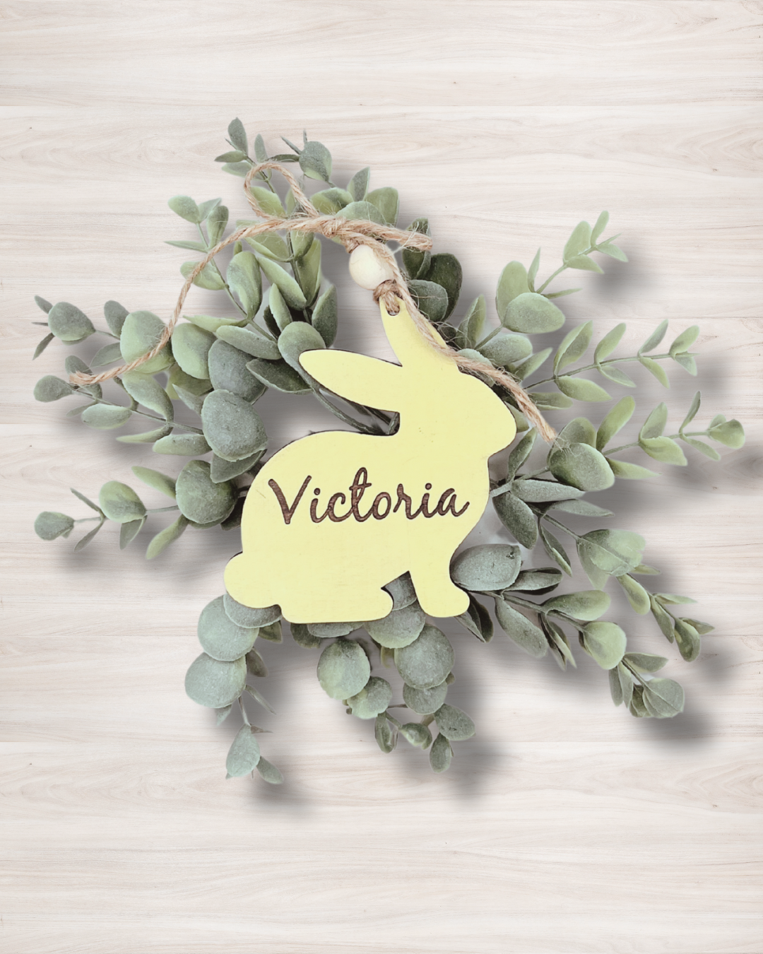 Personalized Easter Bunny Tags