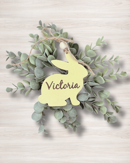 Personalized Easter Bunny Tags