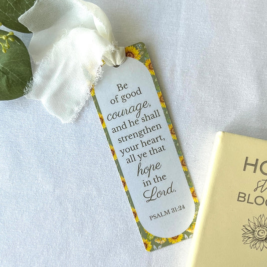 Hope Still Blooms Scripture Bookmark | Christian Bookmark