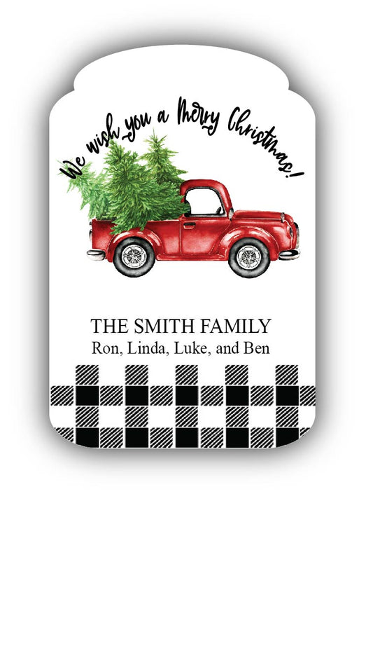 Old Red Truck Food Gift Packaging Kit